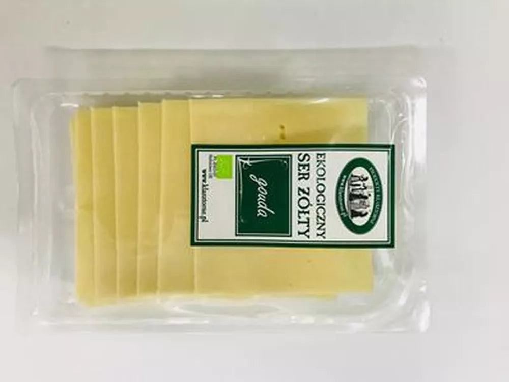 *PRODUKTY KLASZTORNE Ser Gouda w plastrach BIO 125g (f)