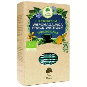 Herbatka wspomagająca pracę wątroby 25x1,5g EKO, Dary Natury