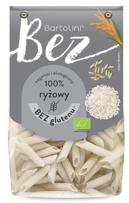 BARTOLINI Makaron ryżowy penne bezglutenowy (250g) - BIO