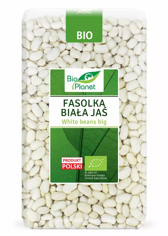 BIO PLANET Fasolka biała Jaś (1 kg) - BIO