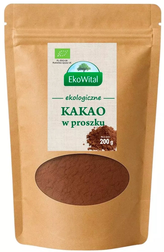 EKOWITAL Kakao instant KIDS z cukrem kokosowym (200 g) - BIO