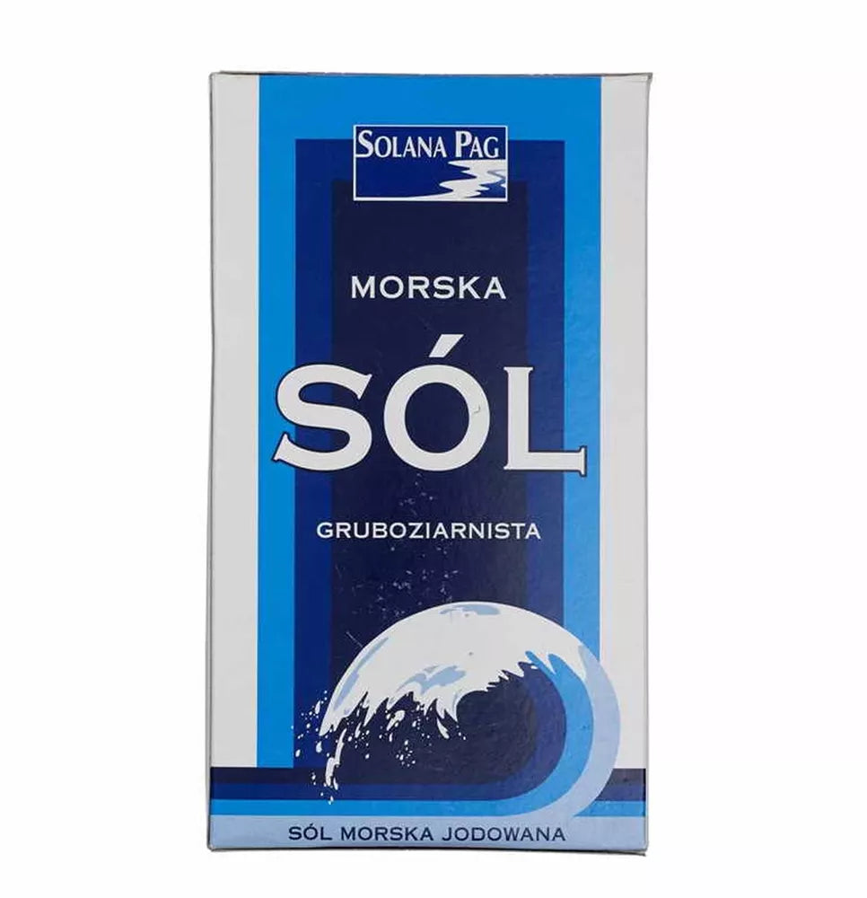 KOPER Sól morska gruboziarnista (1kg)