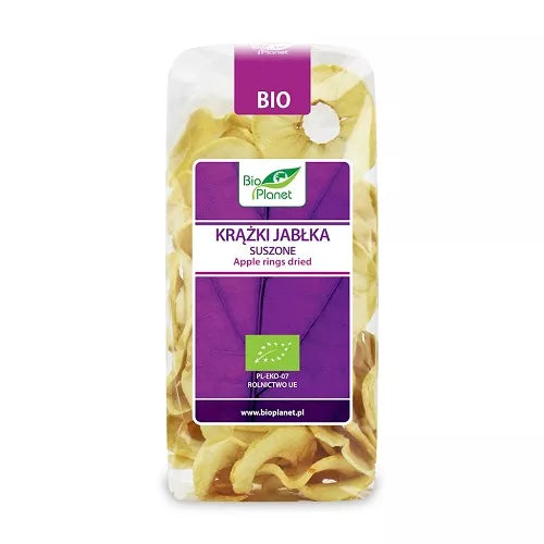 BIO PLANET Krążki jabłka (100g) - BIO