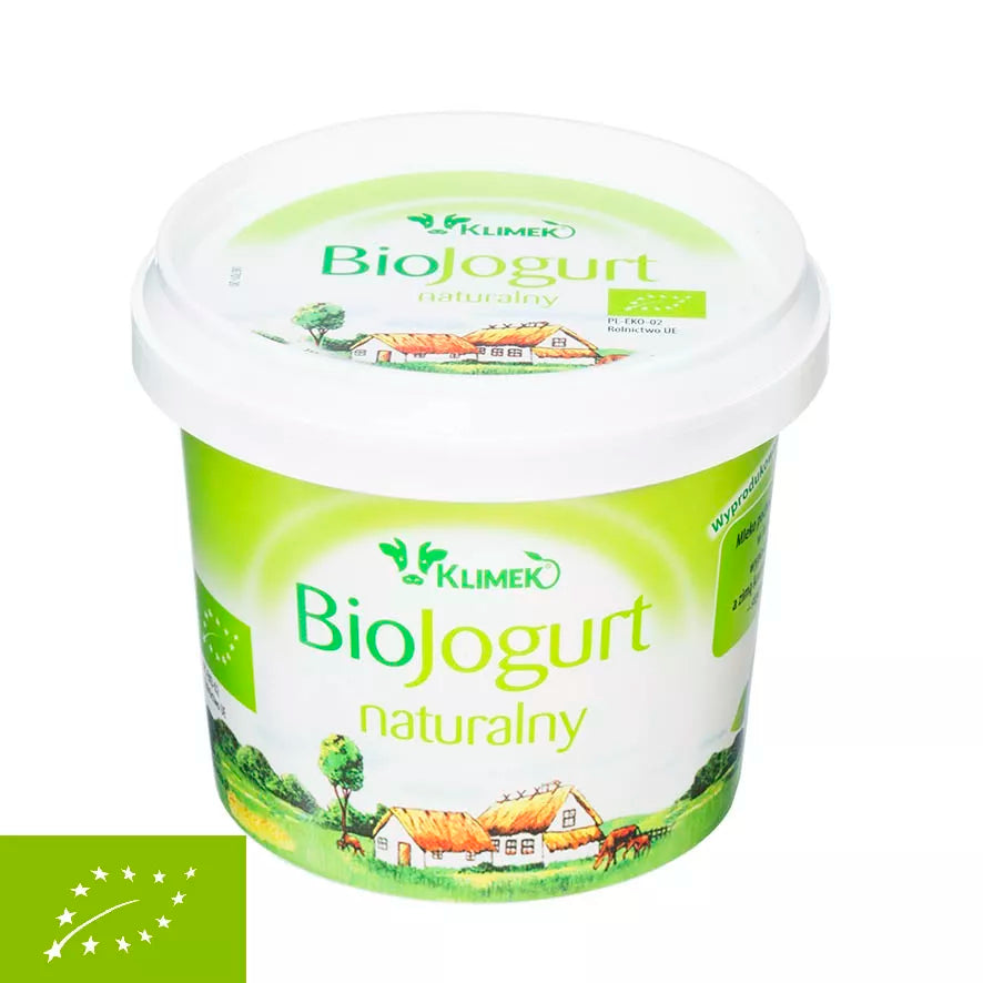 *KLIMEKO Jogurt naturalny 4% tł. (330g) - BIO
