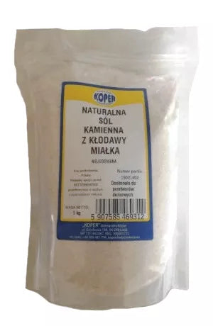 KOPER Sól naturalna kamienna Kłodawska gruba (1 kg)