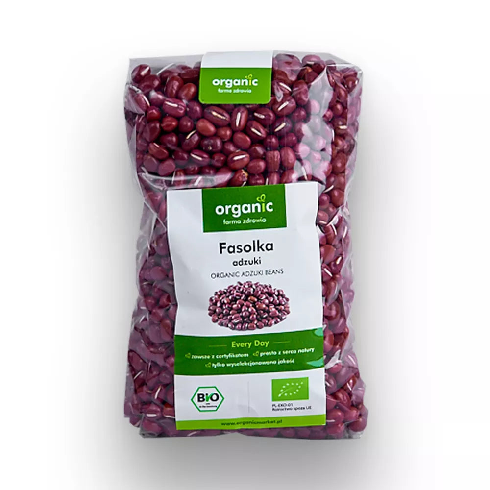 ORGANIC Fasolka adzuki, ekologiczna (500g) - BIO