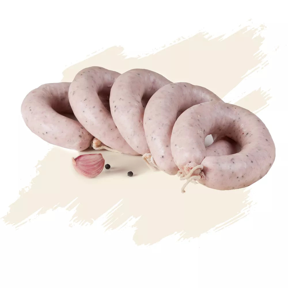 *TRADYCYJNE JADŁO Kiełbasa biała wiankowa parzona (250g) (f)