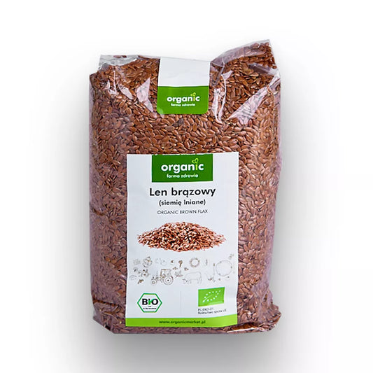ORGANIC Len złocisty ekologiczny (250g) - BIO