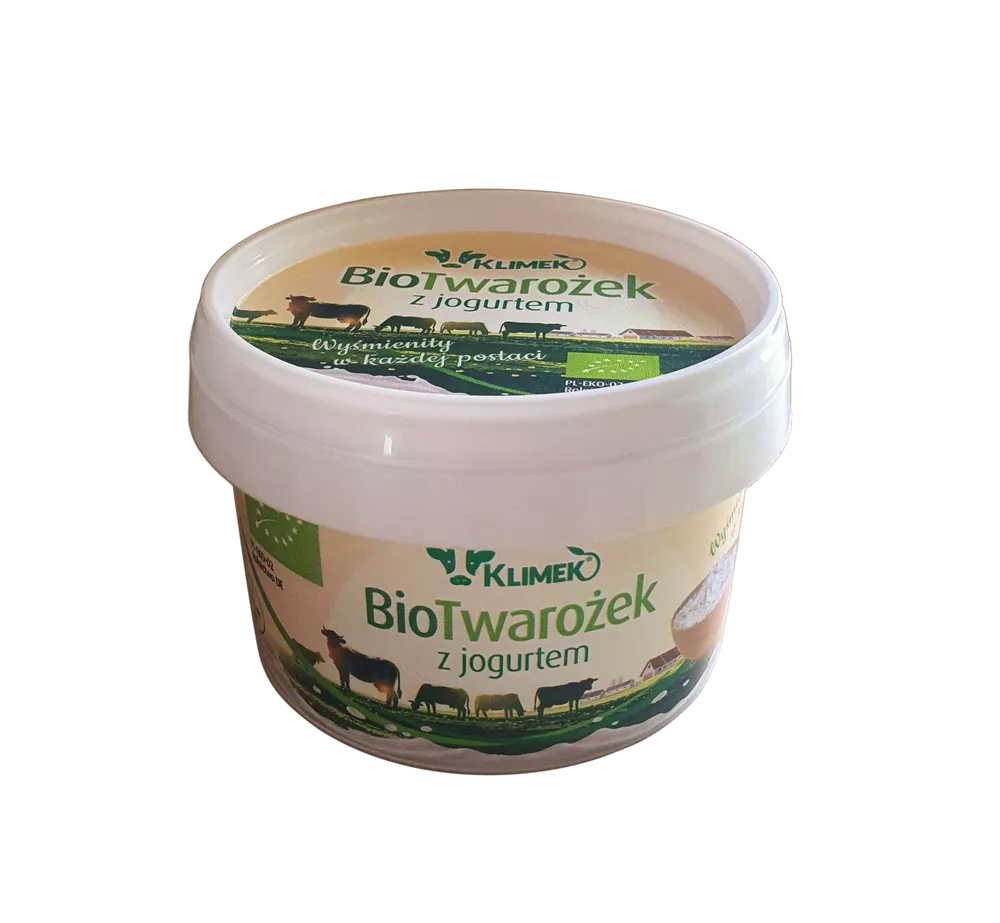 *KLIMEKO Twarożek z jogurtem BIO 200g