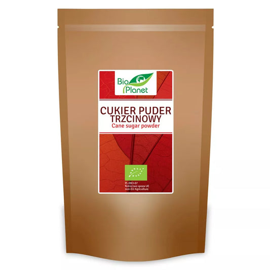 BIO PLANET Cukier trzcinowy brązowy, ekologiczny (1kg) - BIO