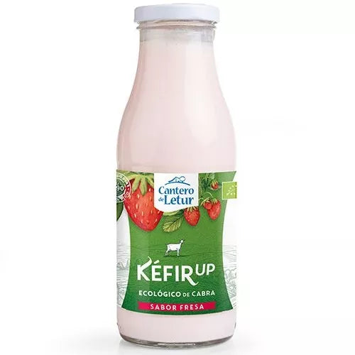 *CANTERO DE LETUR Kefir kozi truskawkowy, ekologiczny (500ml) - BIO
