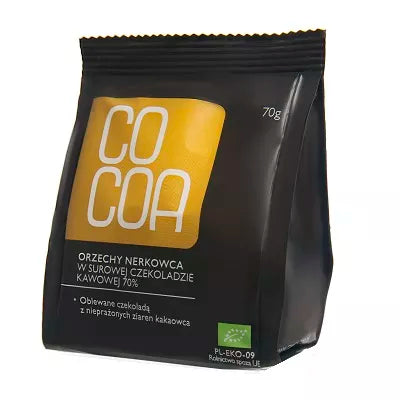 COCOA Morwy w surowej czekoladzie (70g) - BIO