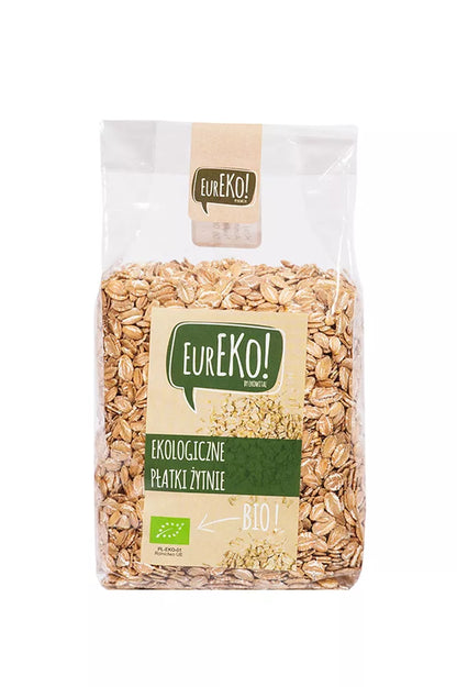 EUREKO Płatki żytnie 300 g - BIO