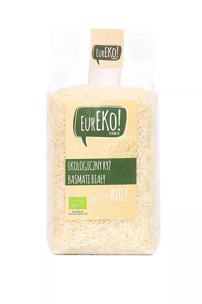 EUREKO Ryż basmati pełnoziarnisty BIO 500 g - BIO