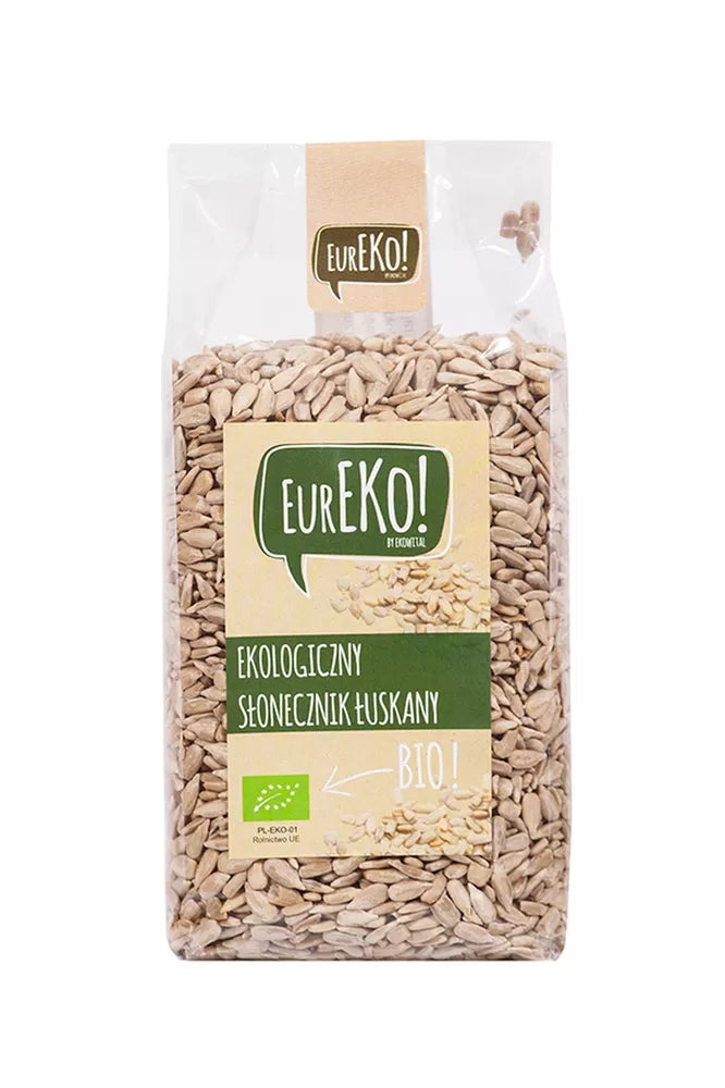 EUREKO Słonecznik łuskany ekologiczny (350g) - BIO
