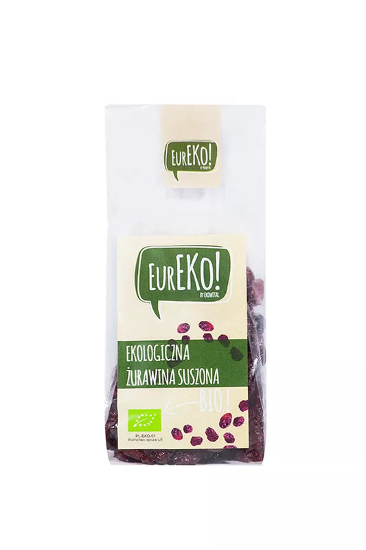 EUREKO Żurawina suszona 100 g - BIO