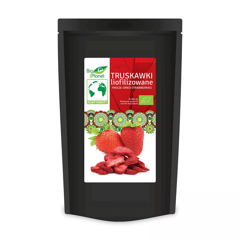 BIO PLANET Truskawki liofilizowane (30g) - BIO