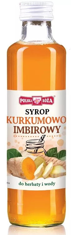 POLSKA RÓŻA Syrop kurkumowo-imbirowy 315 g