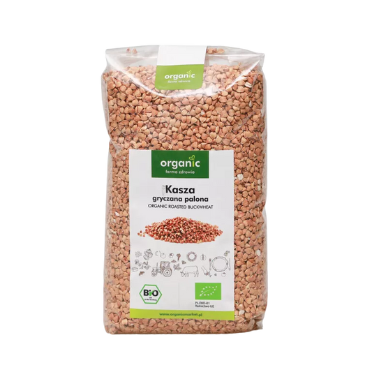 ORGANIC Kasza gryczana palona, ekologiczna (500g) - BIO