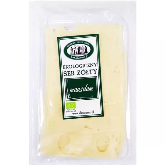 *PRODUKTY KLASZTORNE Ser Maasdam w plastrach, ekologiczny (125 g) - BIO