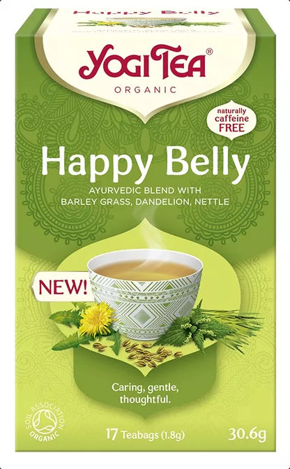 YOGI TEA Herbatka lekki brzuch (Happy Belly) (17 x 1,8 g) (30,6 g) - BIO