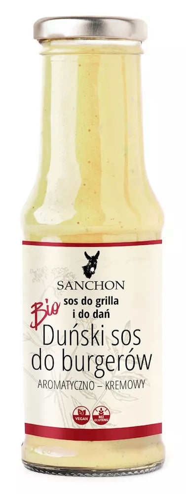 SANCHON Sos do burgerów wegański bezglutenowy (210 ml) -BIO