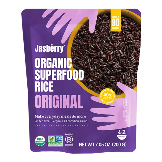 JASBERRY RICE (CALORIE WATCHERS) Ryż Jasberry razowy bezglutenowy (426 g) - BIO