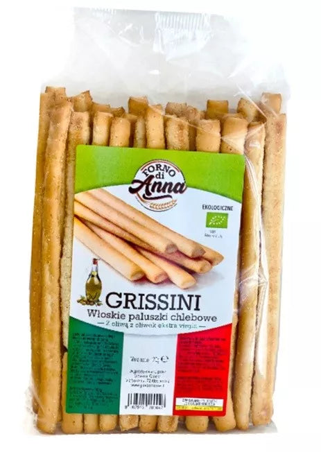 FORNO DI ANNA Grissini z oliwą z oliwek (120g) - BIO