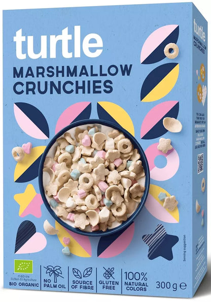 TURTLE Płatki zbożowe z wiórkami czekoladowymi bezglutenowe (300g) - BIO