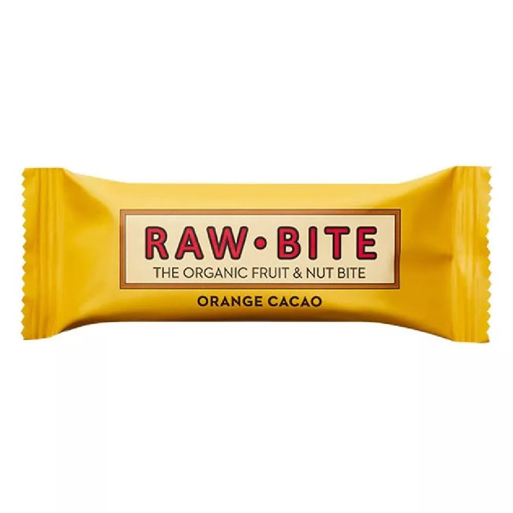 RAWBITE Baton orange cacao (50 g) - BIO