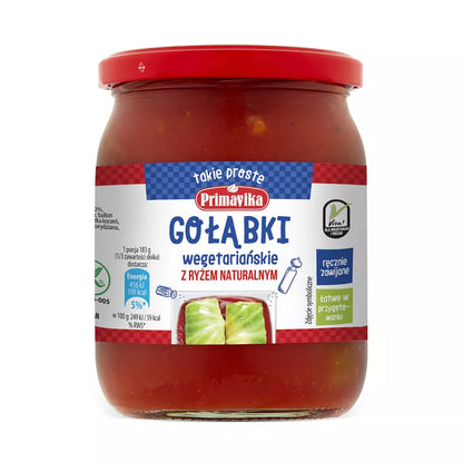 PRIMAVIKA Fasola w pomidorach (440 g) - BIO