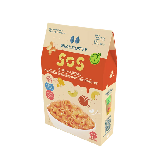 WEGE SIOSTRY Sos z nerkowców o smaku serowo-pomidorowym (42g)