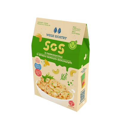 WEGE SIOSTRY Sos z nerkowców o smaku serowo-ziołowym (40g)