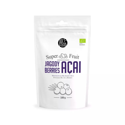 DIET-FOOD Chia - nasiona szałwii hiszpańskiej (200g) - BIO