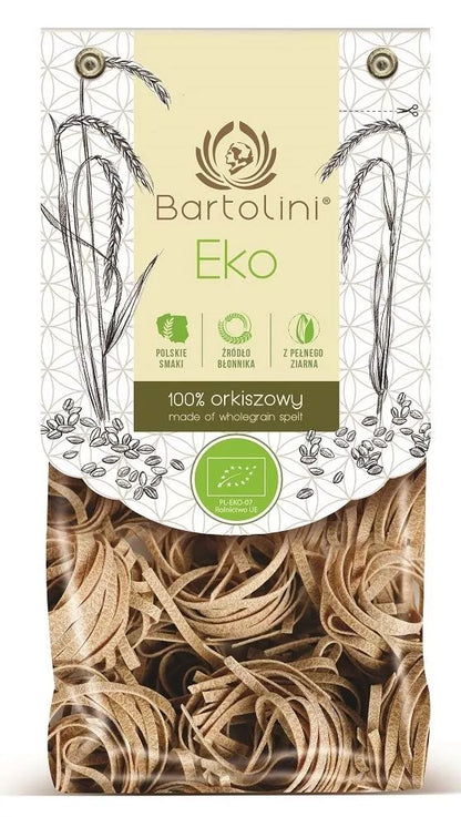 BARTOLINI Makaron orkiszowy gniazda (250g) - BIO