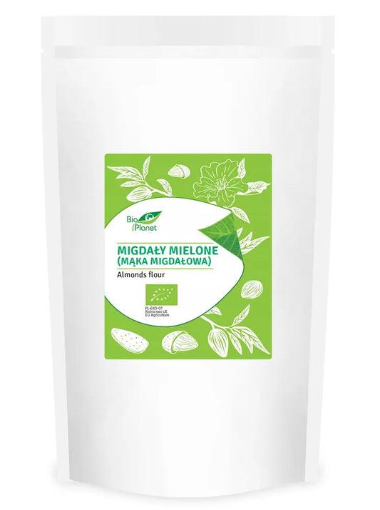 BIO PLANET Migdały mielone (Mąka Migdałowa) BIO 400g