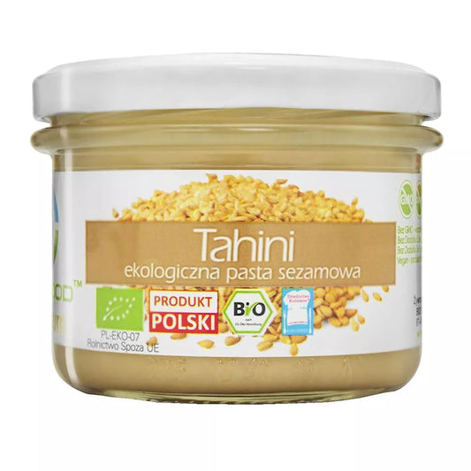BIOFOOD Tahina naturalna - pasta sezamowa (180 g) - BIO