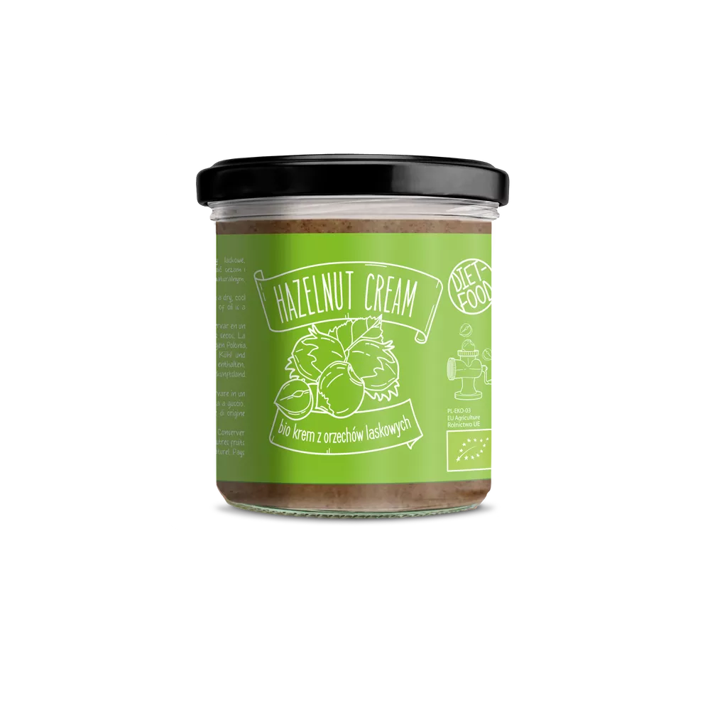 DIET-FOOD Krem z orzechów ziemnych (300g) - BIO