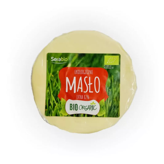 *SERABIO Masło 82% tłuszczu (165 g) - BIO