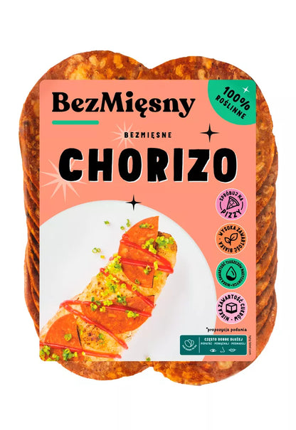 *BEZMIĘSNY Bezmięsne kabanosy cebulowo czosnkowe (160 g)
