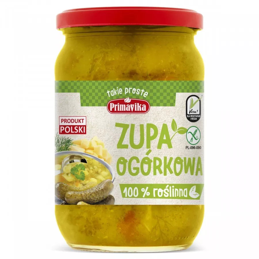 PRIMAVIKA Zupa ogórkowa bezglutenowa wegańska (740 g)