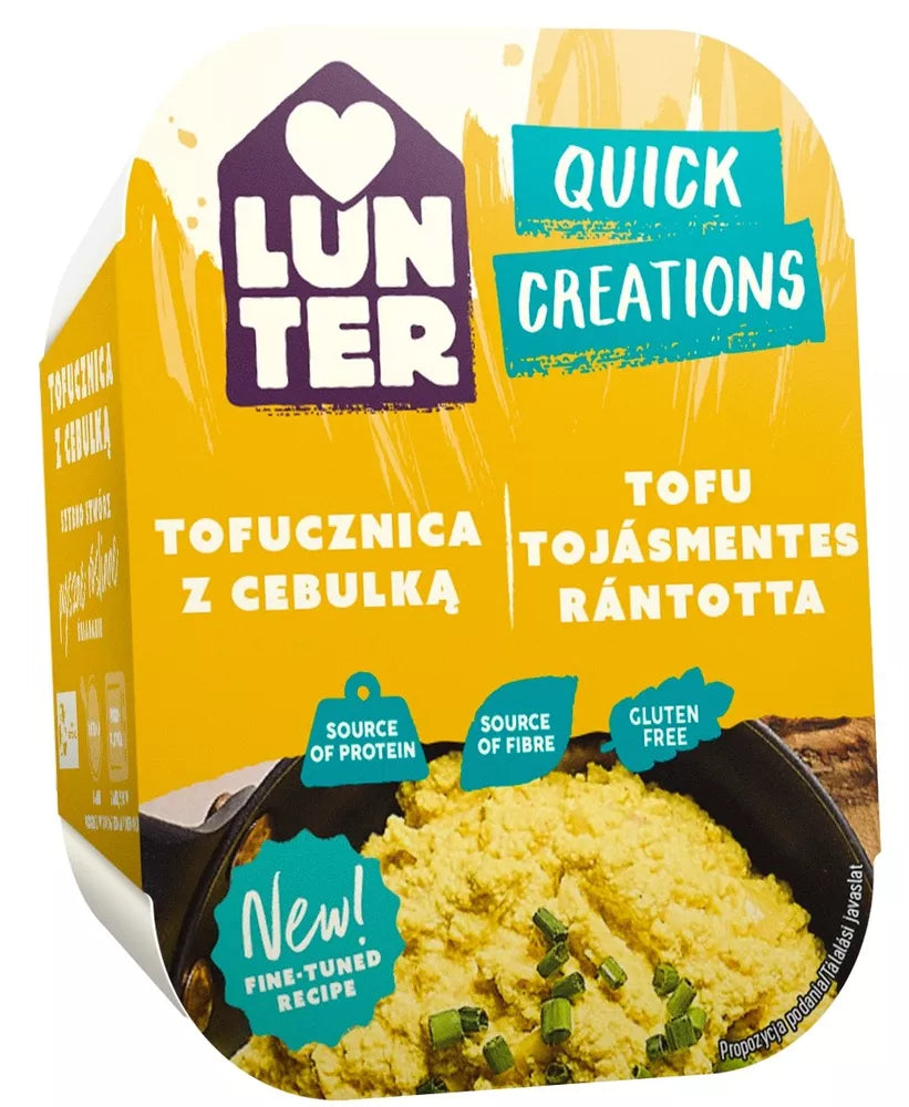 *LUNTER Danie tofucznica z cebulką bezglutenowe (190 g)