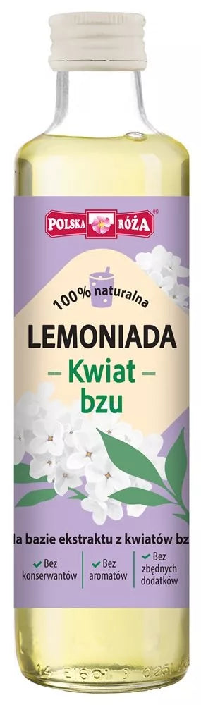 POLSKA RÓŻA Lemoniada kwiat bzu (250 ml)