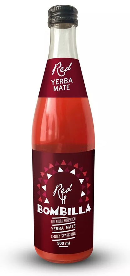 BOMBILLA Napój kofeinowy lekko gazowany Bombilla Red bez cukru (500 ml)