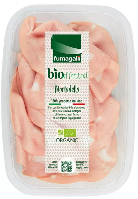 *FUMAGALLI Mortadela w plastrach (80 g) - BIO