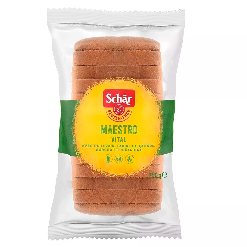SCHAR Chleb wieloziarnisty bezglutenowy, bez laktozy - Maestro Cereale (300g)