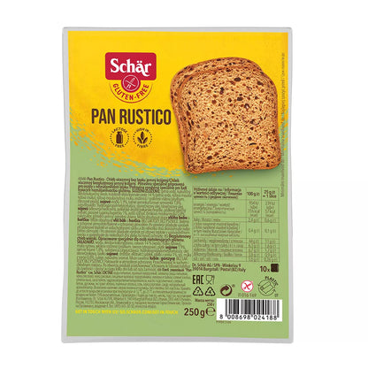 SCHAR Chleb wieloziarnisty bezglutenowy - Pan Multigrano (250g)