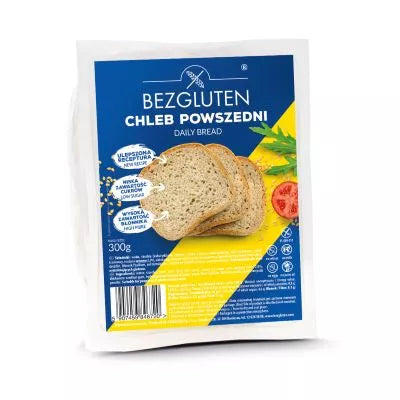 BEZGLUTEN Chleb biały bezglutenowy (300g)