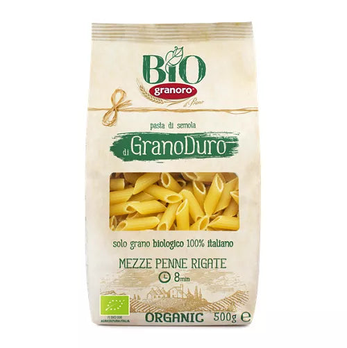 GRANORO Makaron mezze penne rigate (500g) - BIO