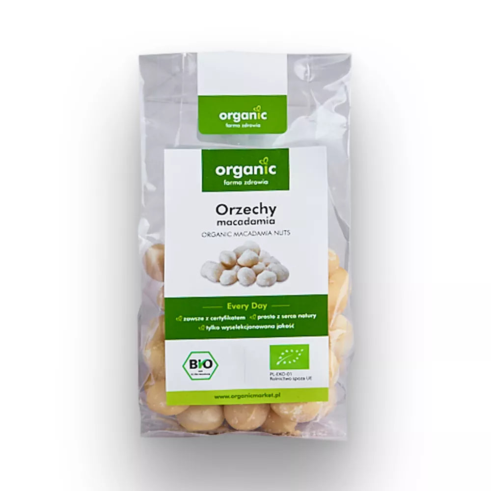 ORGANIC Orzechy macadamia ekologiczne (75g) - BIO